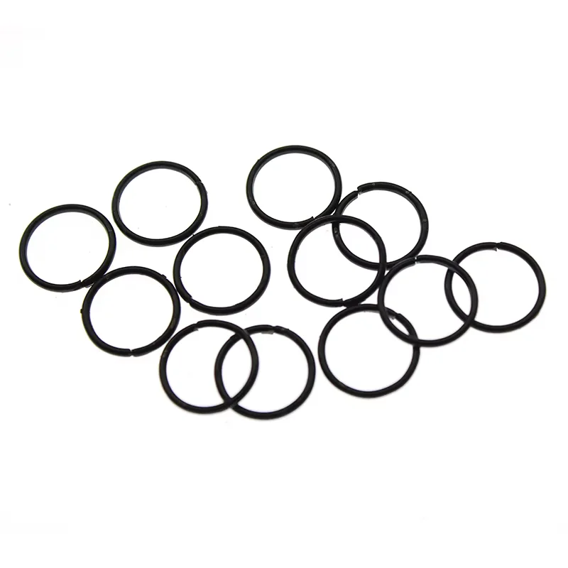 200-100Pcs 3-16mm Silver Gold Jump Rings Single Loops Open Jump Rings & Split Rings Connectors for DIY Bracelet Jewelry Making