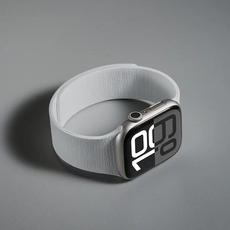 Silicone Magnetic Strap for Apple watch Bands 44mm 40mm 41mm 42mm 46mm 45mm 49mm correa iWatch Series 11 10 SE3 9 8 7 6 Ultra3 2