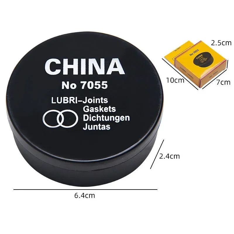 Watch Back O-Ring Case Waterproof Oil Box Watch Crown O-Ring Gasket Silicone Grease Seal Lubricant Repair Tool