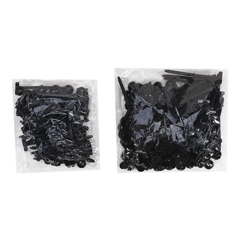 Universal Nylon Cable Tie Buckle Auto Fastener Screw Replacement Clip Car Fender Trunk Engine Guard Panel Wire Management Secure