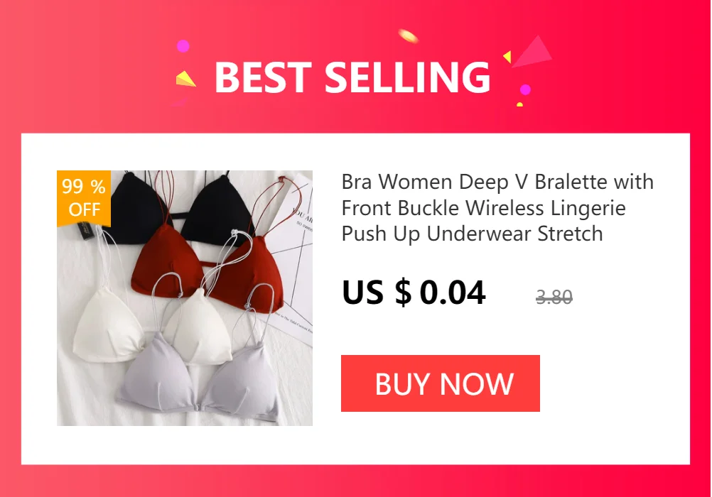 Seamless Deep-V Bra Women Sexy Triangle Thin Bralette Back Tops Plunge Underwear Tube Vest Top Female Breathable Lingerie