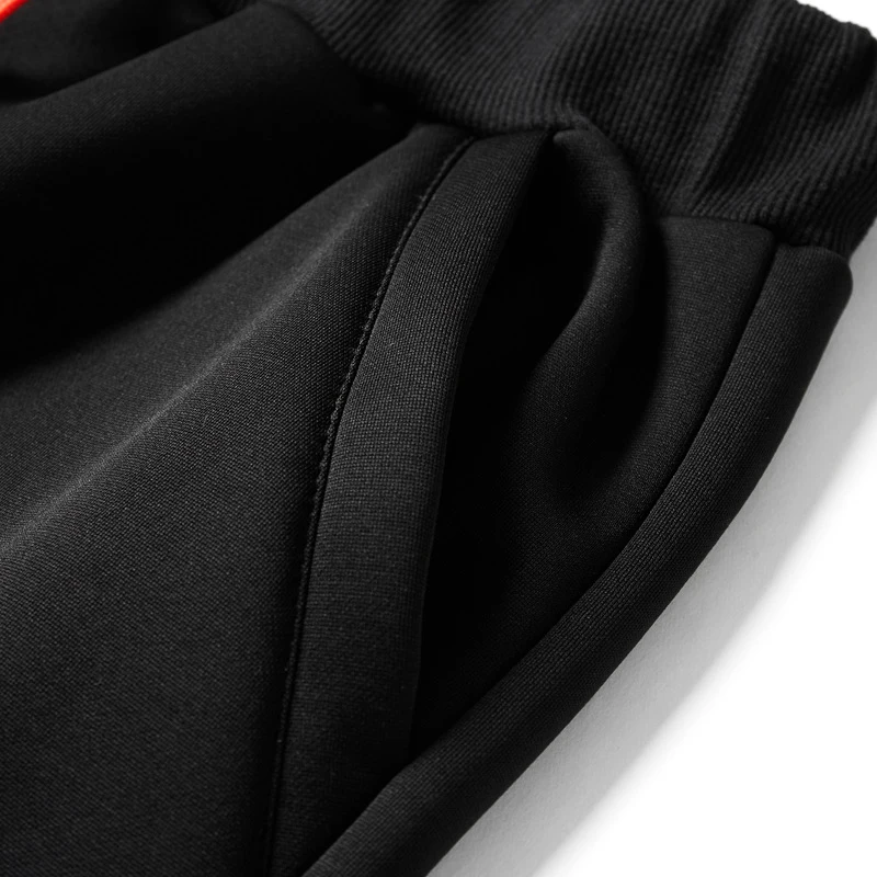 Men's Winter Jackets Thick Warm Jacket Brand Sportswear Coat Pants Solid Color Fleece Zipper Hooded Long Sleeved Male Outerwear