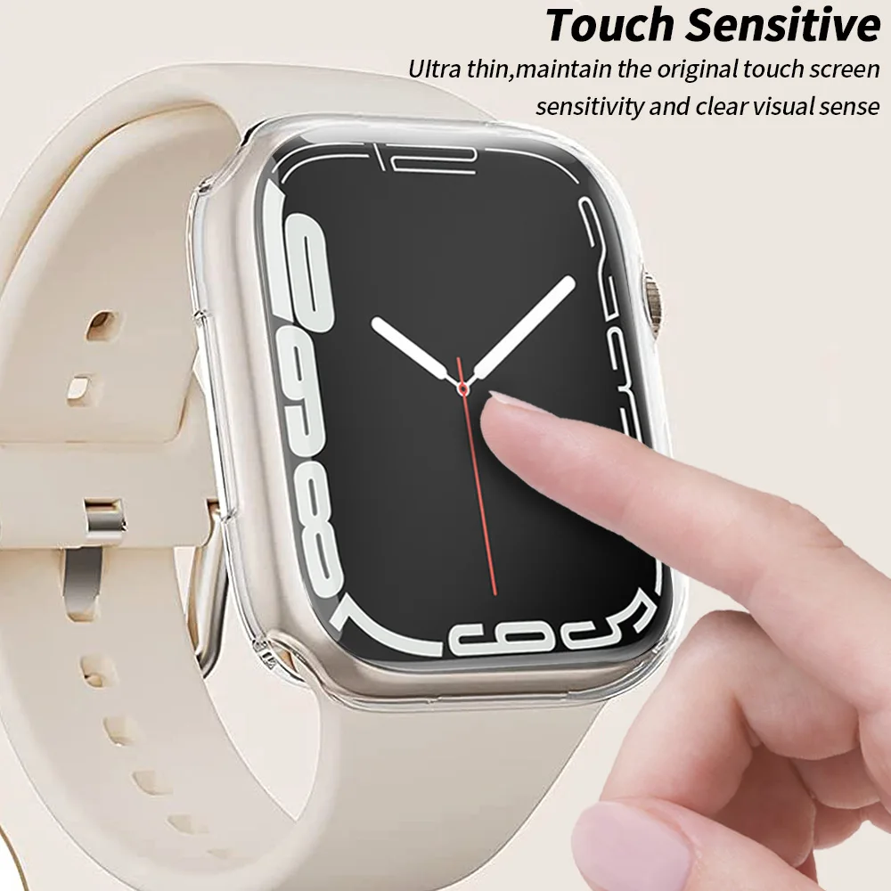 Strap for Apple Watch Band 45MM 44MM iwatch 49MM 46MM Wrist Bracelet Screen Protector Case Apple Watch Series Ultra3/11 12 9 Ban
