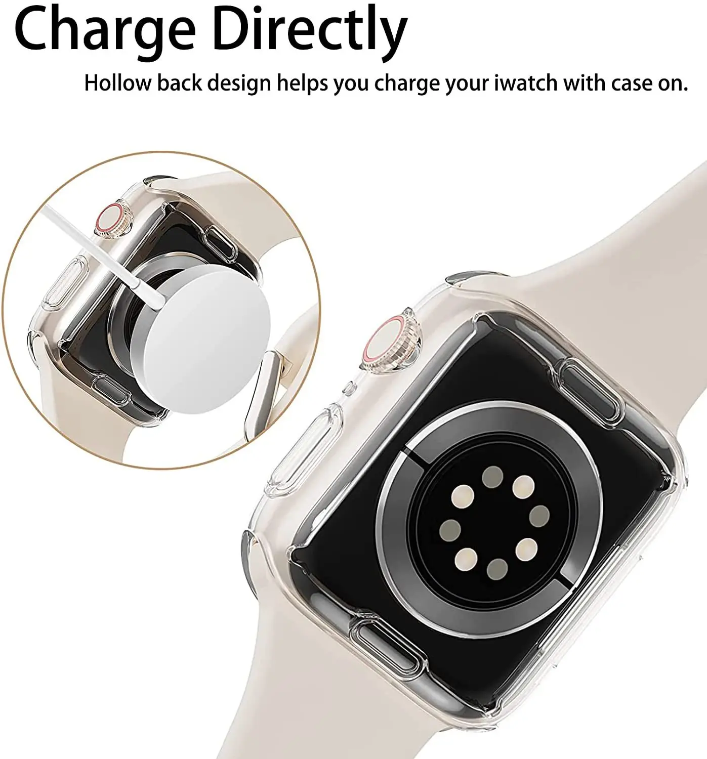 Strap for Apple Watch Band 45MM 44MM iwatch 49MM 46MM Wrist Bracelet Screen Protector Case Apple Watch Series Ultra3/11 12 9 Ban