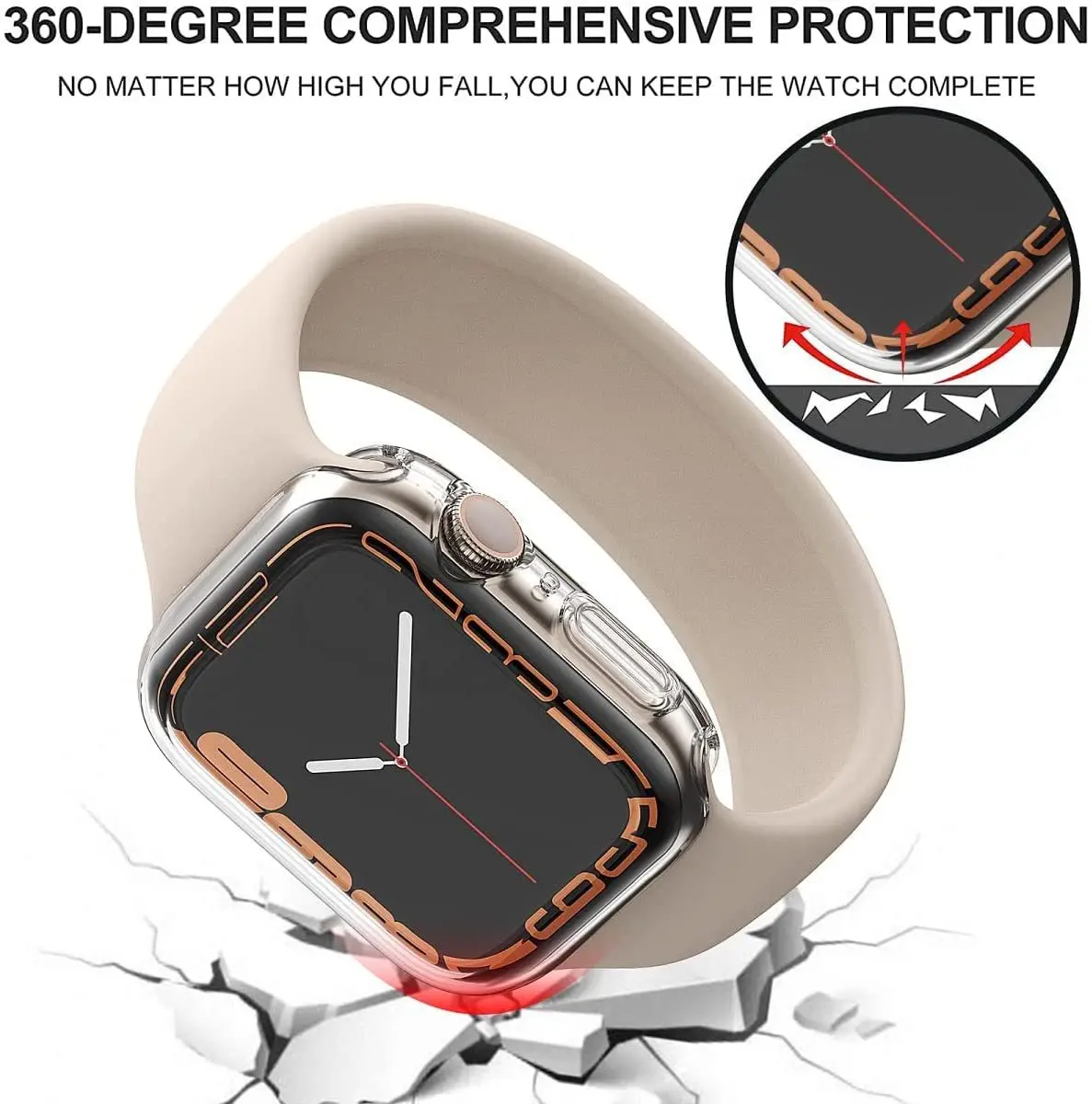 Strap for Apple Watch Band 45MM 44MM iwatch 49MM 46MM Wrist Bracelet Screen Protector Case Apple Watch Series Ultra3/11 12 9 Ban