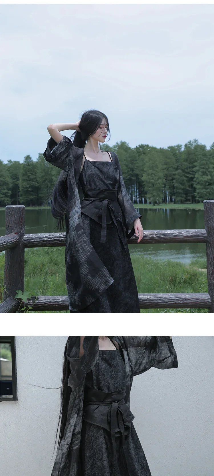 UMI MAO Spring New Style Of Moshu Homemade Irregular Wild Linen Girdle Female Chinese Style