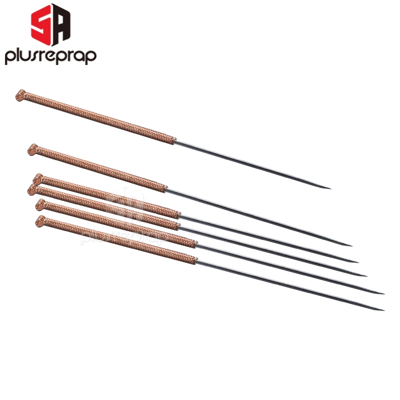 5PCS Nozzle Cleaning Needle Special Drill Cleaner Stainless Steel For MK8 V6 Nozzle Through Holes 0.2-1.0mm 3D Printer Parts