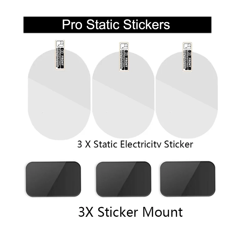 For 70mai Pro Dash Cam Smart Car DVR Sticker and Static Stickers, Suitable for 70mai Pro Car DVR Sticker holder 3pcs