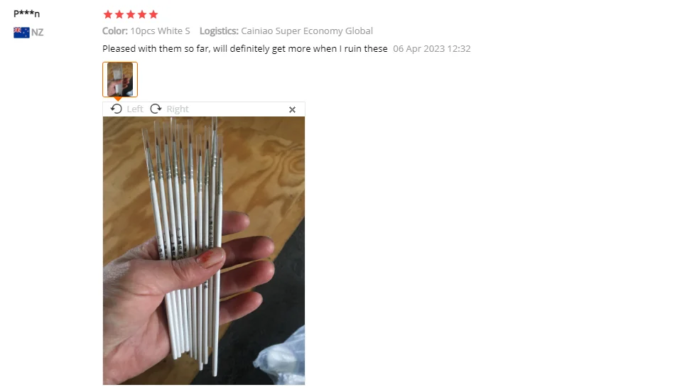 10Pcs Art Supplies Hand Painted Thin Hook Line Pen Drawing Art Pen Paint Brush Nylon Brush Acrylic Painting Pen Wholesale