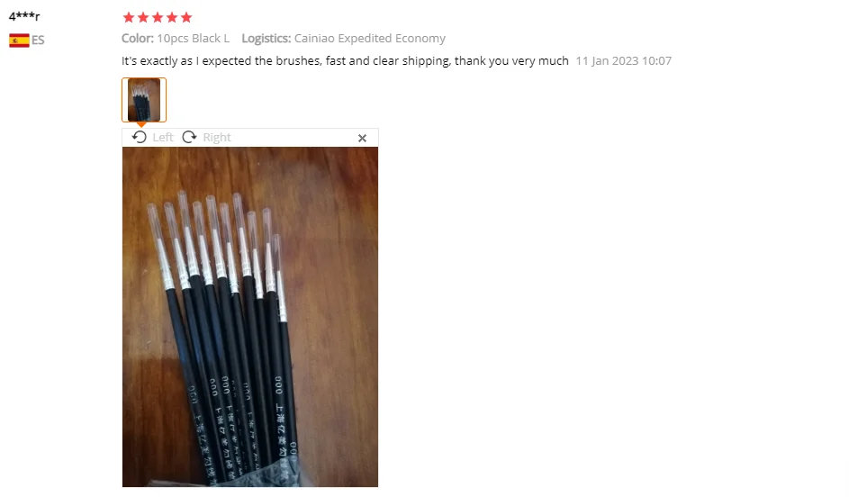 10Pcs Art Supplies Hand Painted Thin Hook Line Pen Drawing Art Pen Paint Brush Nylon Brush Acrylic Painting Pen Wholesale