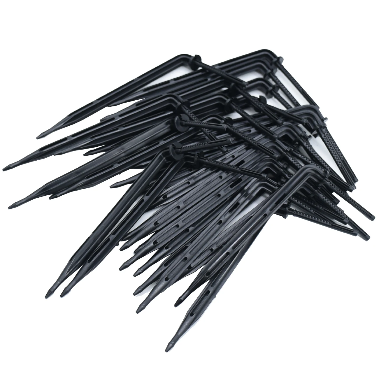 KESLA 25PCS Bend Arrow Dripper Micro Drip Irrigation Kit Emitters for 3/5mm Hose Garden Watering Saving Micro Dripper Greenhouse