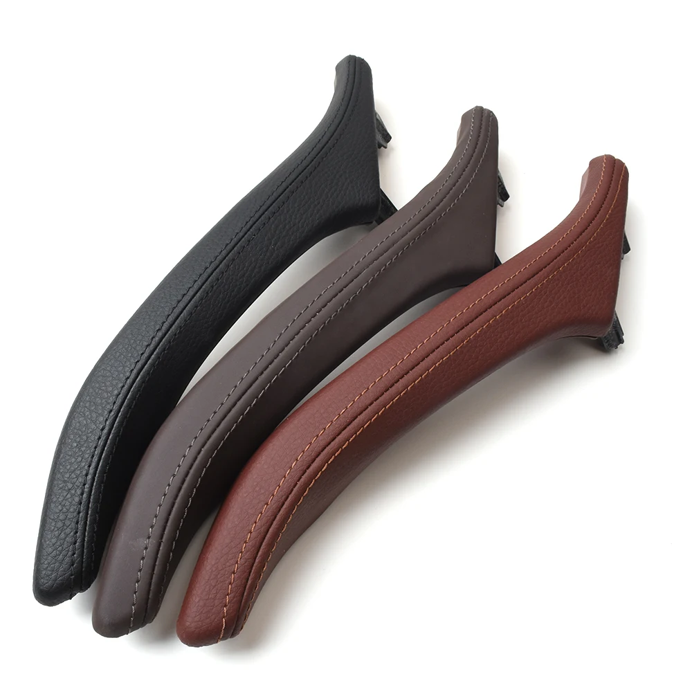 Interior Passenger Door Handle Leather Pull Handle Assembly Replacement For BMW 5 Series F10 F11 F18 520i 523i 525i 528i 535i