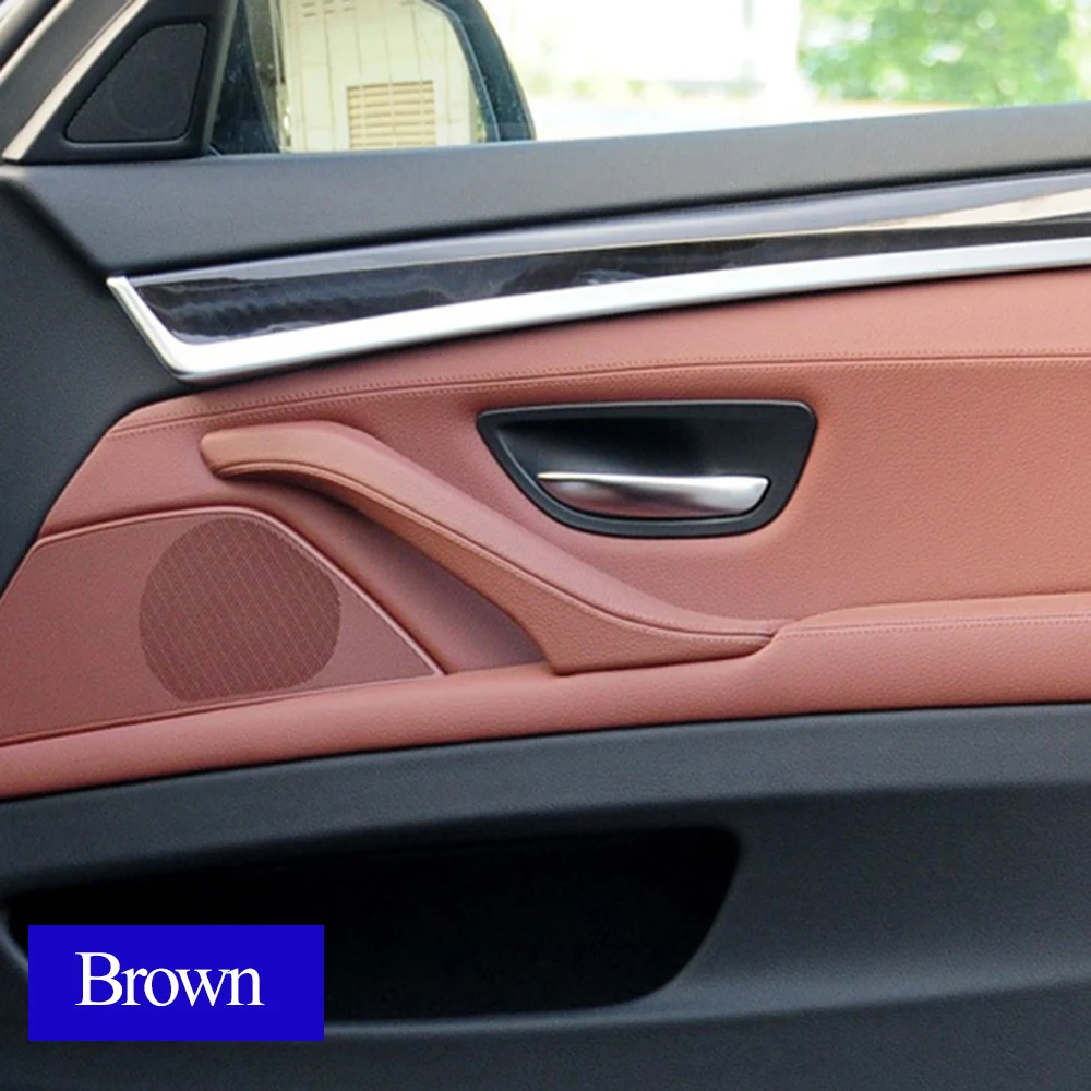Interior Passenger Door Handle Leather Pull Handle Assembly Replacement For BMW 5 Series F10 F11 F18 520i 523i 525i 528i 535i