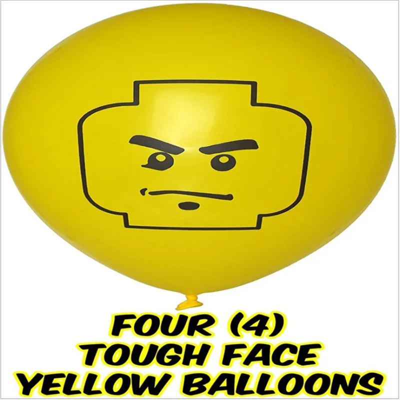 Building Block Party Balloon 12 Inch Latex Balloon Baby Shower Decoration Children Birthday Party Decoration Supplies