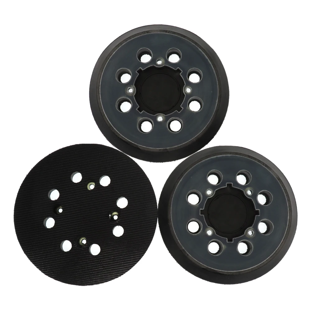 3 PCS 5 Inch 125MM 8-Hole Hook and Loop Sanding Pad Sander Backing Pad for Type 1, DWE6421 DWE6421K DWE6423 DEWALT Sander
