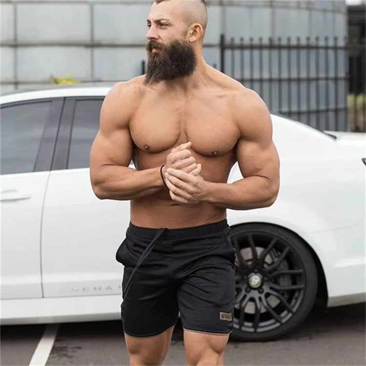 2024 NEW Summer Running Shorts Men Sports Jogging Fitness Shorts Quick Dry Mens Gym Men Shorts Mesh Gyms Shorts Men's Sweatpants