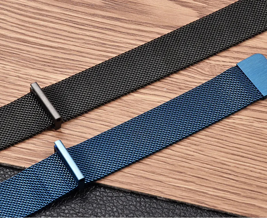 UTHAI Stainless Steel Magnetic Mesh Strap Universal 16mm 18mm 20mm 22mm 24mm Watch Strap Quick Release Watchbands