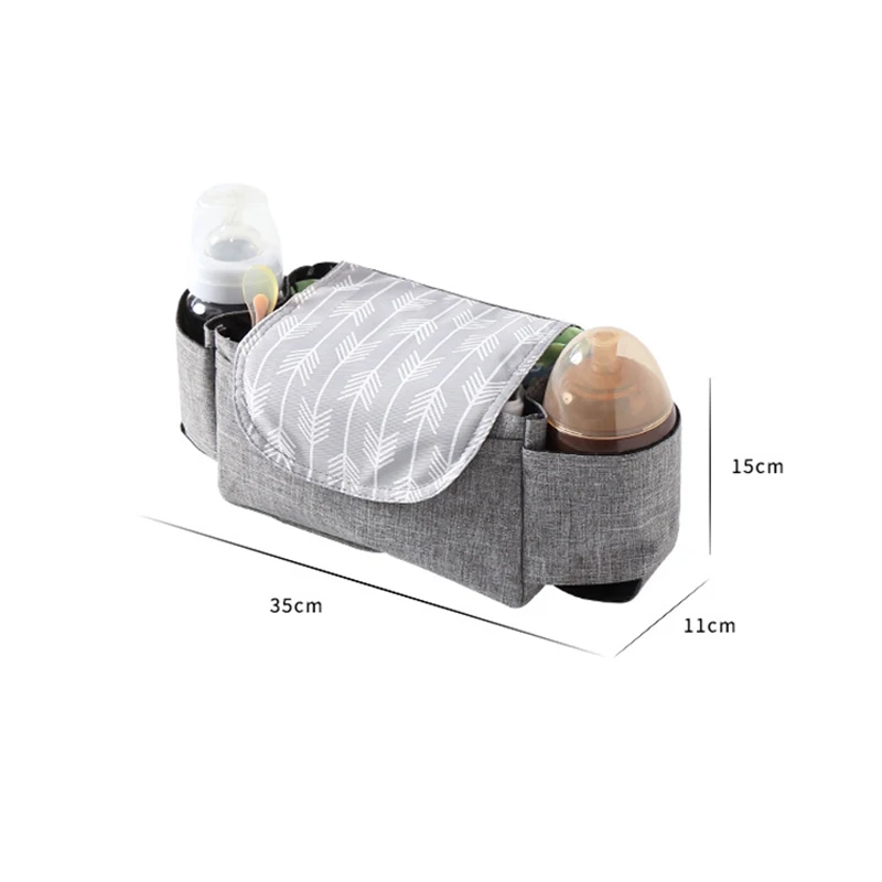 Stroller Bag Pram Organizer Baby Accessories Cup Holder Cover Newborns Trolley Portable Travel Car Bags For Carriages Universal