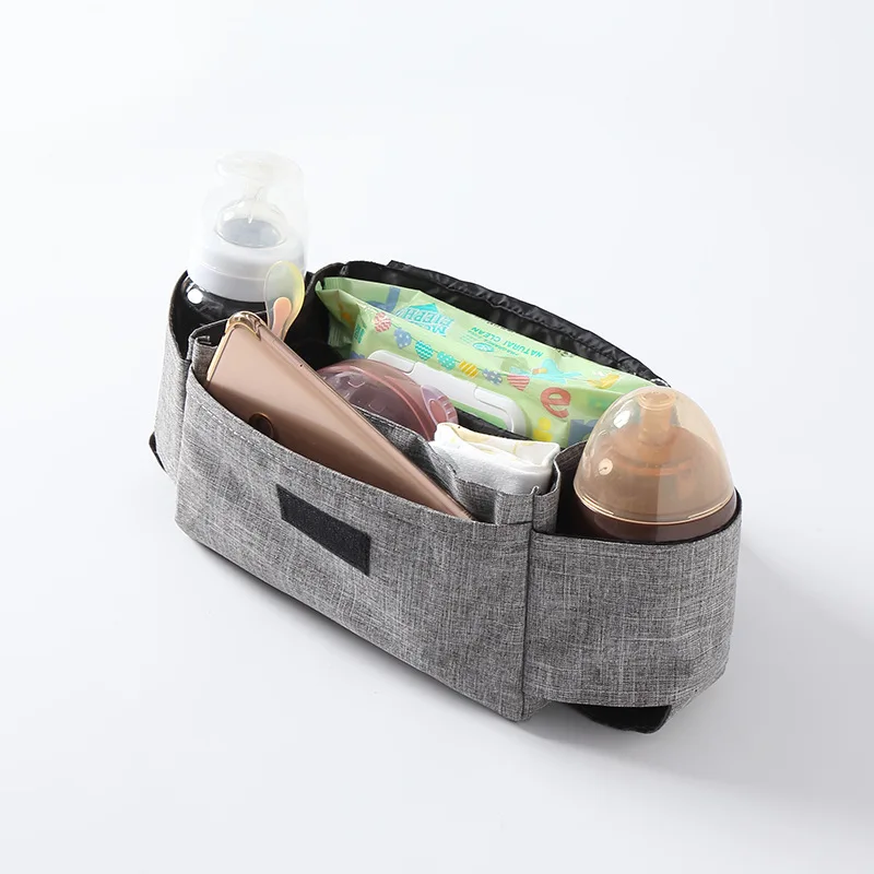 Stroller Bag Pram Organizer Baby Accessories Cup Holder Cover Newborns Trolley Portable Travel Car Bags For Carriages Universal