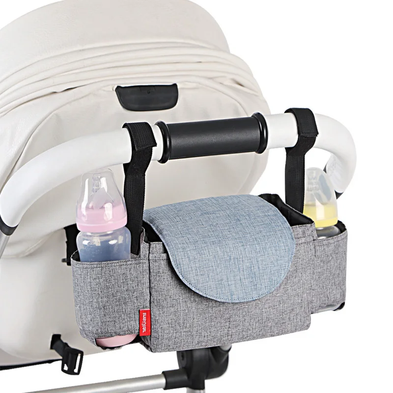 Stroller Bag Pram Organizer Baby Accessories Cup Holder Cover Newborns Trolley Portable Travel Car Bags For Carriages Universal