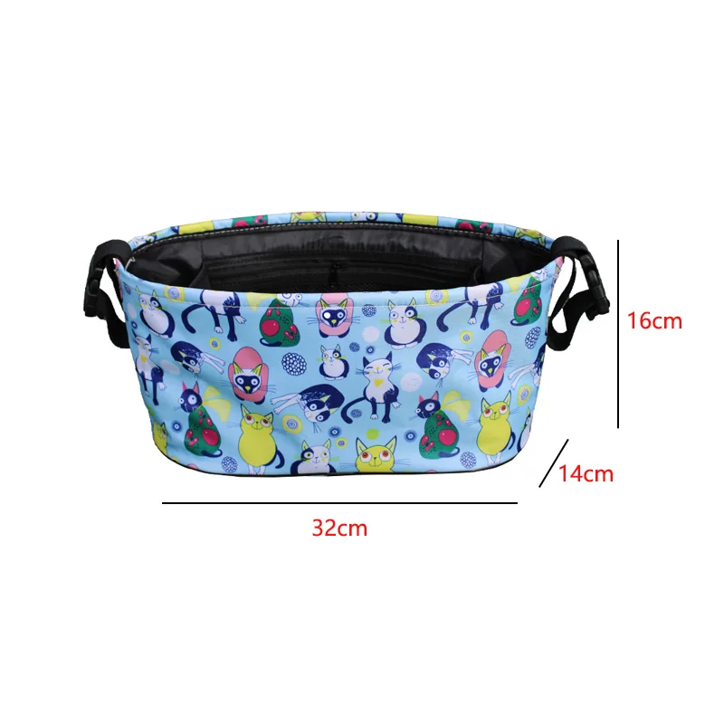 Stroller Bag Pram Organizer Baby Accessories Cup Holder Cover Newborns Trolley Portable Travel Car Bags For Carriages Universal