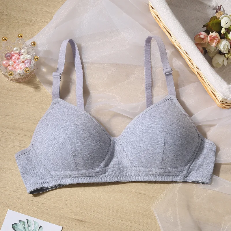 Female Underwear Women's Gathering Bra No Steel Ring Bra Thin Adjustable Bra Woman Clothes Breathable Comfortable Lingerie