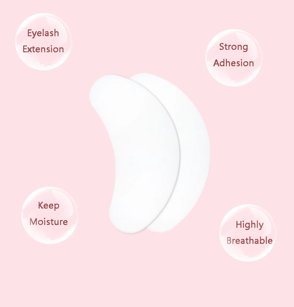 20/50/100 pairs Paper Patches Eyelash Under Eye Pads Patches Eyelash Extension Eye Lash Paper Stickers Patches Make Up Tools