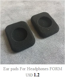 Thickened Foam Ear Pads For Headphones Sponge Replacement Cushions Covers Earphones Case 35mm 40mm 50mm 55mm 60mm 70mm 80mm