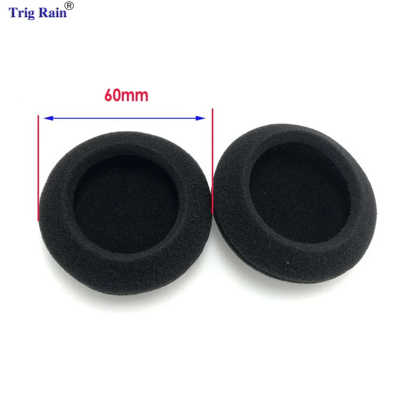 Thickened Foam Ear Pads For Headphones Sponge Replacement Cushions Covers Earphones Case 35mm 40mm 50mm 55mm 60mm 70mm 80mm
