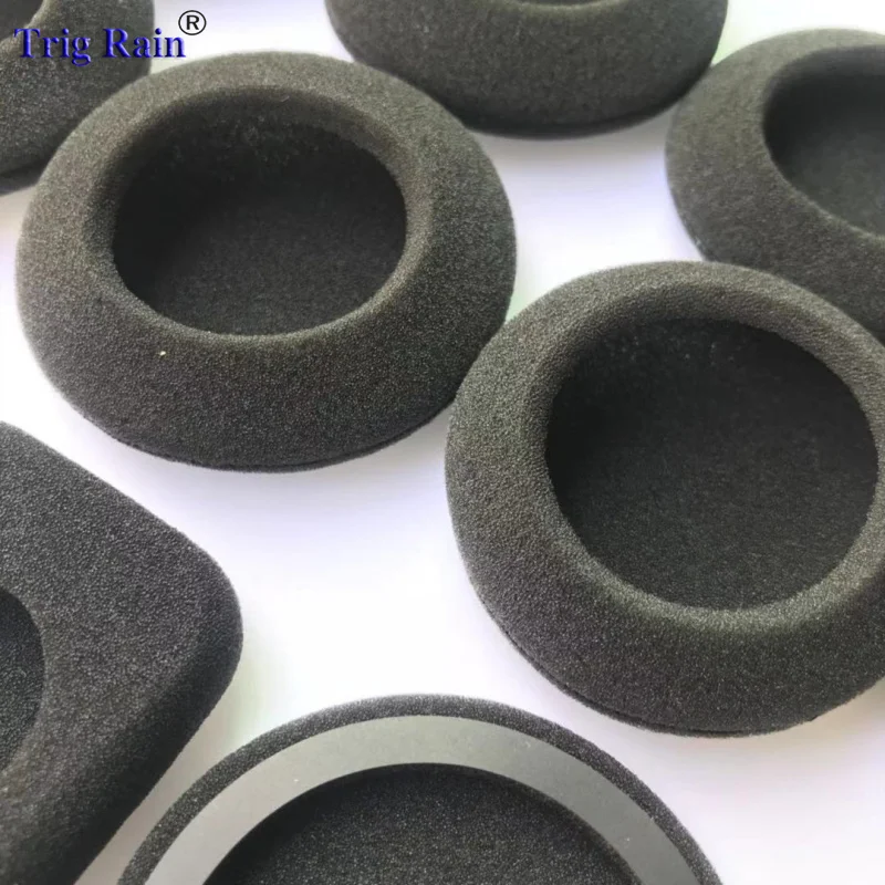 Thickened Foam Ear Pads For Headphones Sponge Replacement Cushions Covers Earphones Case 35mm 40mm 50mm 55mm 60mm 70mm 80mm