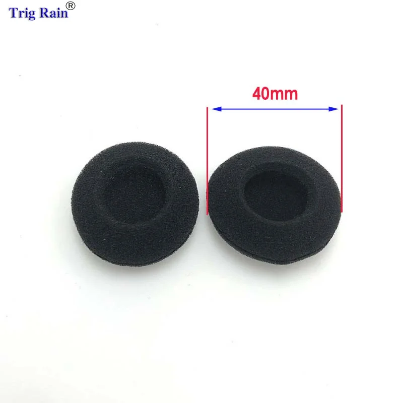 Thickened Foam Ear Pads For Headphones Sponge Replacement Cushions Covers Earphones Case 35mm 40mm 50mm 55mm 60mm 70mm 80mm