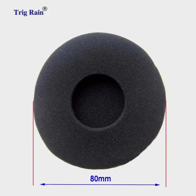Thickened Foam Ear Pads For Headphones Sponge Replacement Cushions Covers Earphones Case 35mm 40mm 50mm 55mm 60mm 70mm 80mm