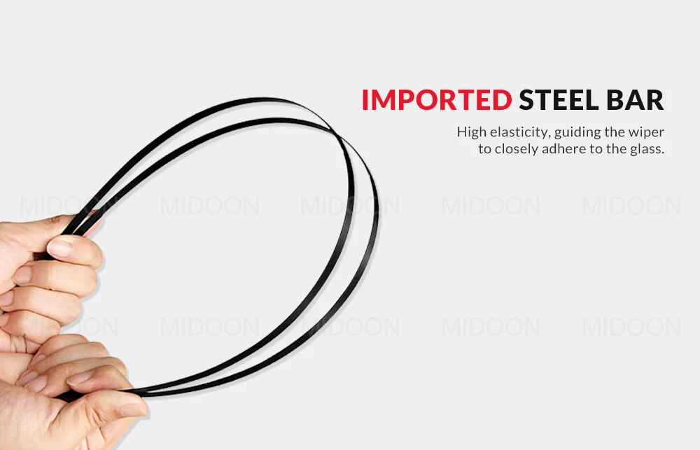 MIDOON Windscreen Wiper Blades For Honda CRV CR-V 2007-2011 3rd Generation Windshield Front Rear Set 2008 2009 2010 26"17"14"