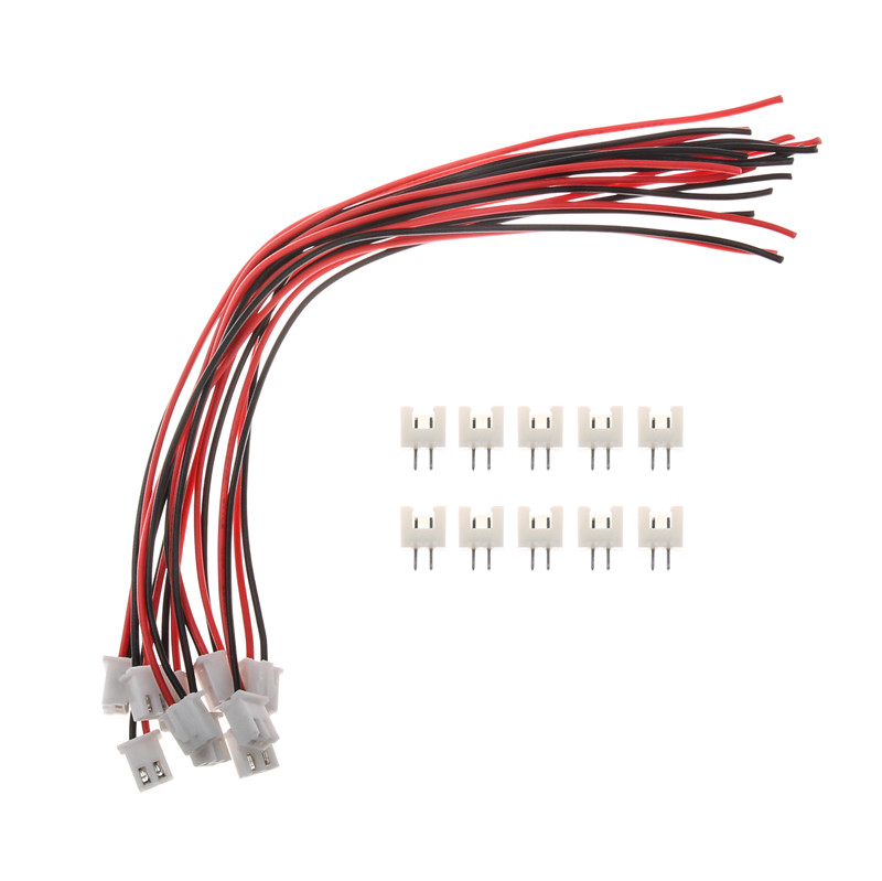 10Sets 2/3/4/5/6/7/8/9/10 Pin Pitch Male Female Plug Socket JST XH2.54 XH 2.54mm 15cm Wire Length 24AWG Wire Cable Connector