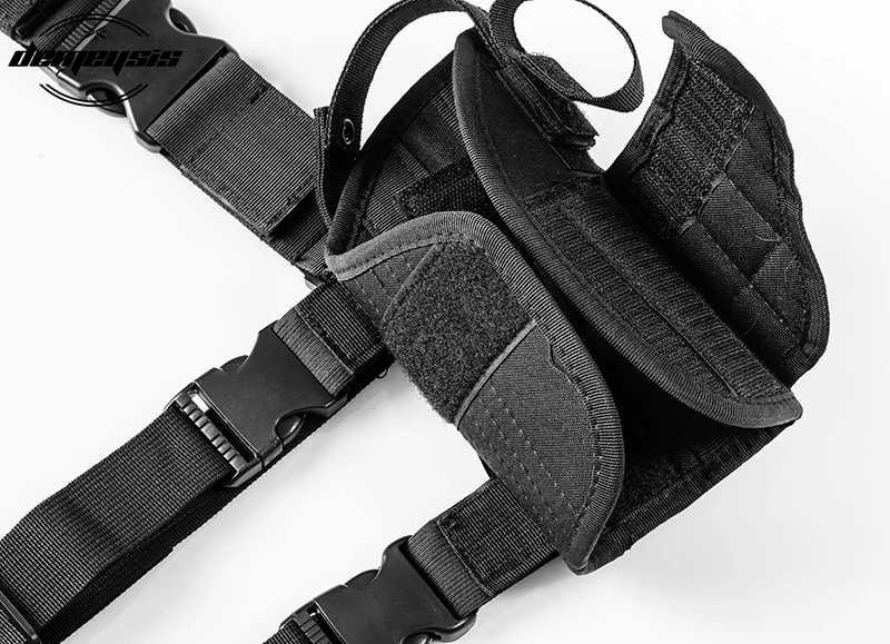Universal Drop Leg Gun Holster Right Handed Tactical Thigh Pistol Bag Pouch Legs Harness for All Handguns