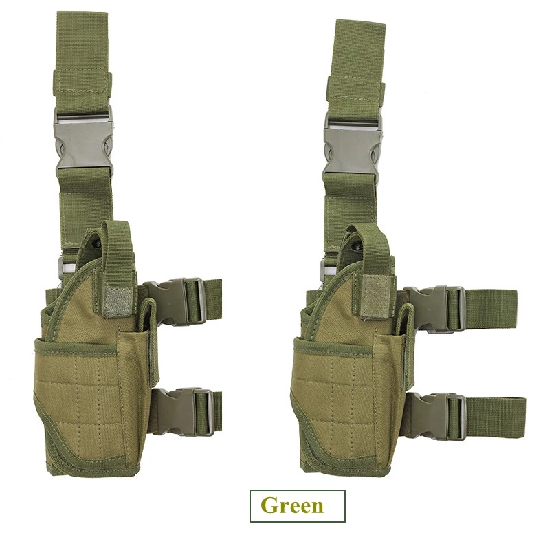 Universal Drop Leg Gun Holster Right Handed Tactical Thigh Pistol Bag Pouch Legs Harness for All Handguns