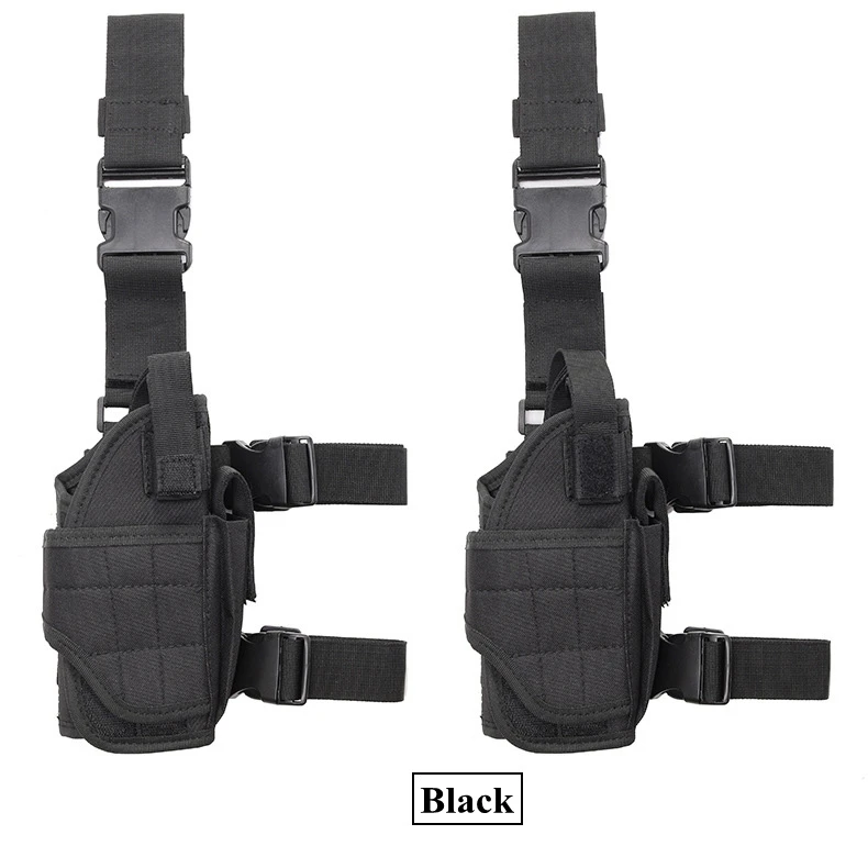 Universal Drop Leg Gun Holster Right Handed Tactical Thigh Pistol Bag Pouch Legs Harness for All Handguns
