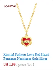 Kinitial Simple Design Treble and Bass Clef Heart Pendant Necklace Chain for Gift Charm Heart Music Teacher Necklaces Jewelry