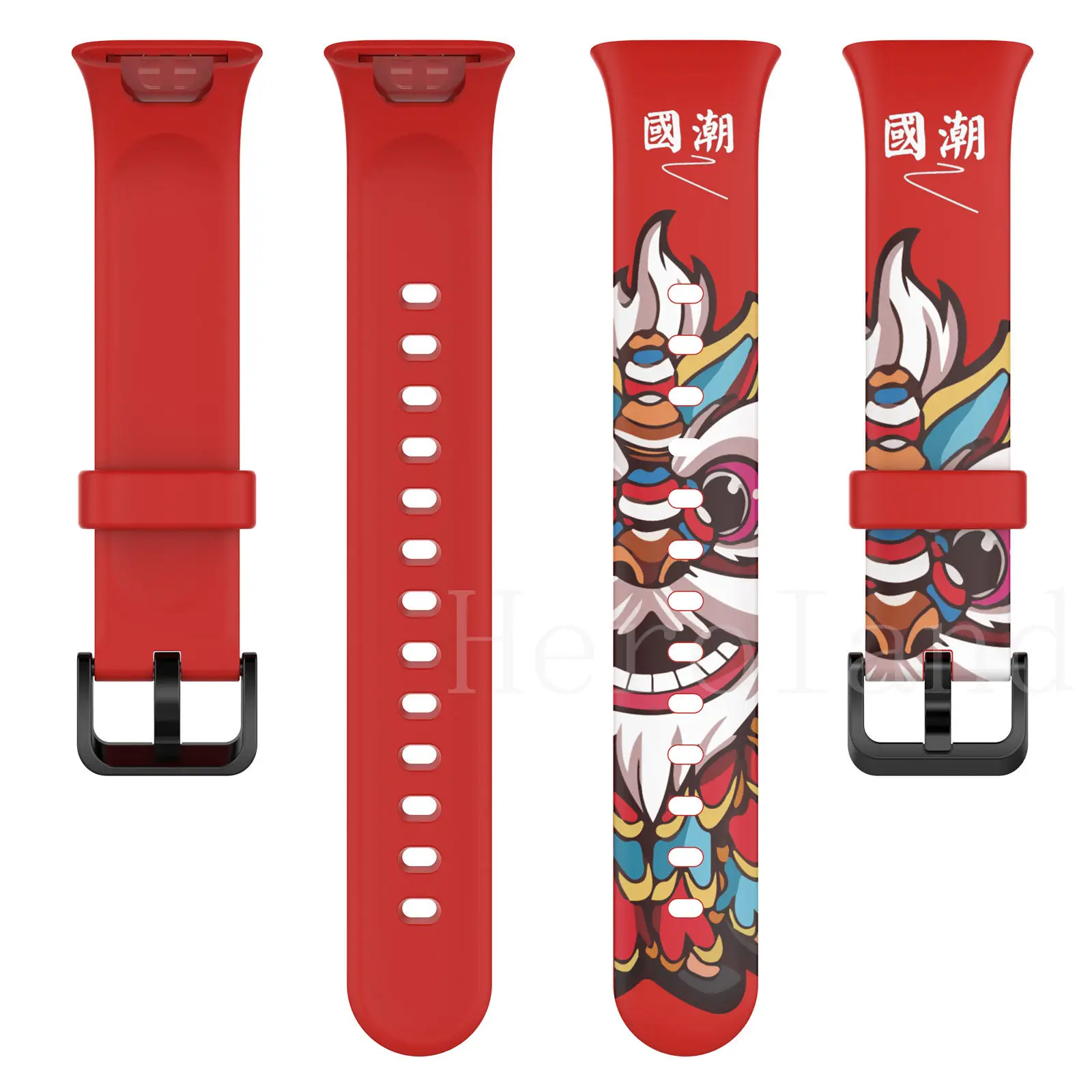 Wristband Bracelet Watchband For Xiaomi Mi Band 7 Pro Strap Band For MiBand 7Pro Smart Wriststrap Printing TPU Belt Accessories