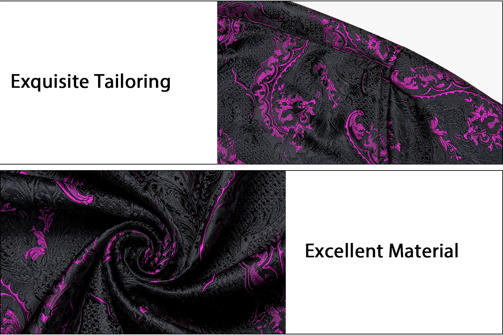 26 Colors Luxury Men's Shirts Long Sleeves Paisley Floral Printed Jacquard Purple Blue Black Shirt for Man Fall Winter Blouse