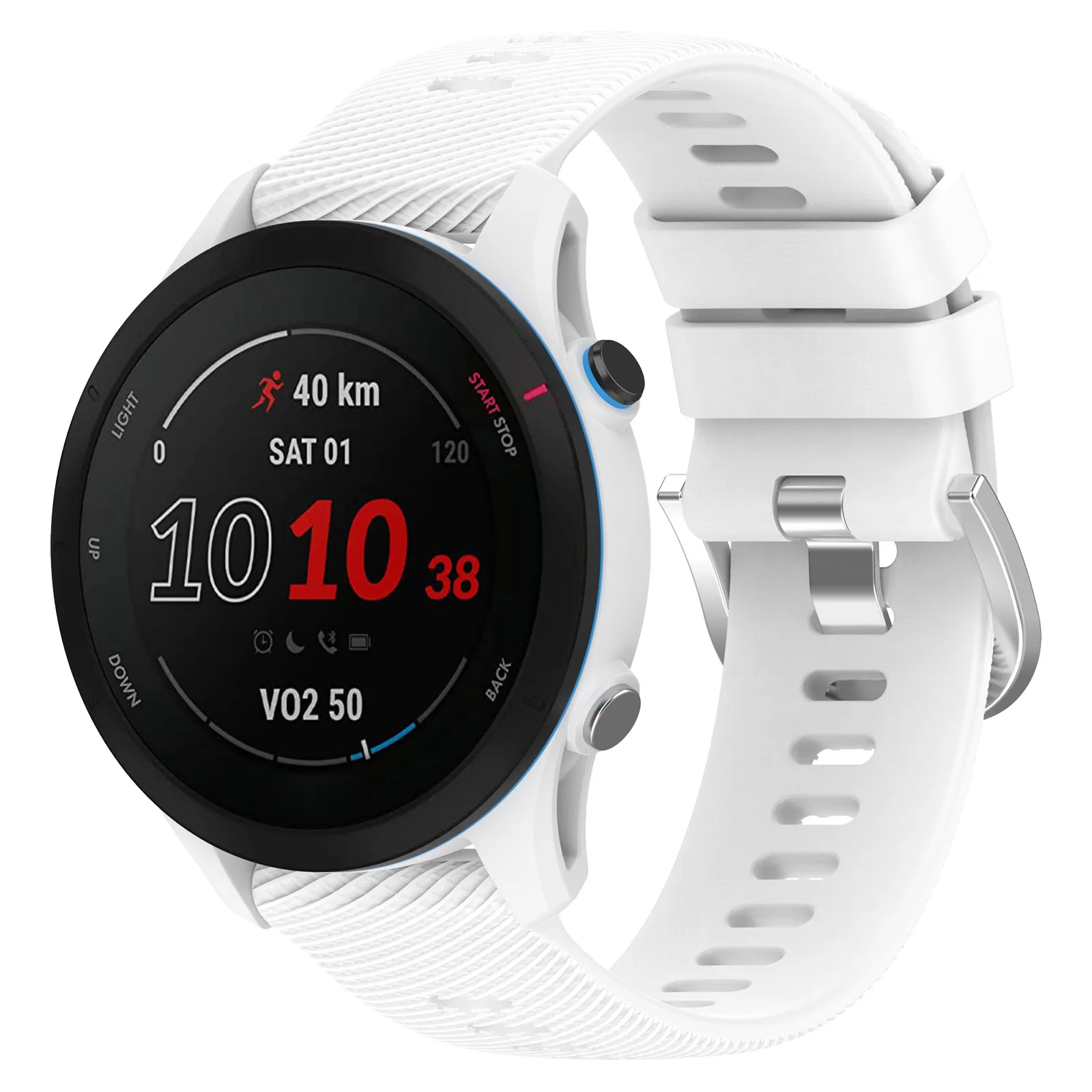 Silicone Wrist Strap For Garmin Forerunner 255 265 255S 265S 165 55 645 Venu 3 3S 2 Plus Vivoactive 5 Smart Watch Band Bracelet