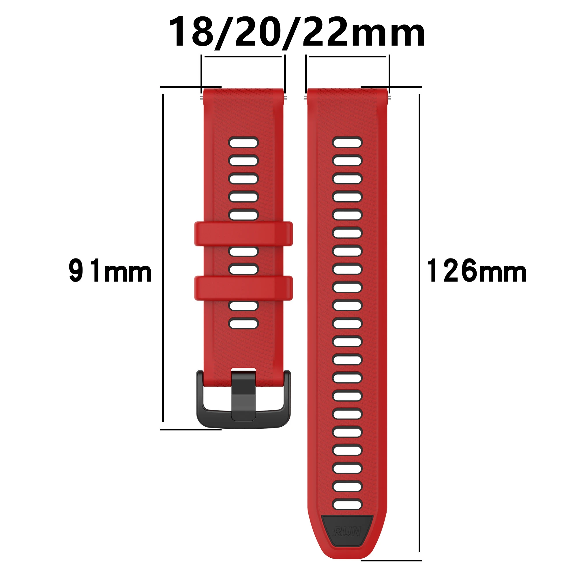Silicone Wrist Strap For Garmin Forerunner 255 265 255S 265S 165 55 645 Venu 3 3S 2 Plus Vivoactive 5 Smart Watch Band Bracelet