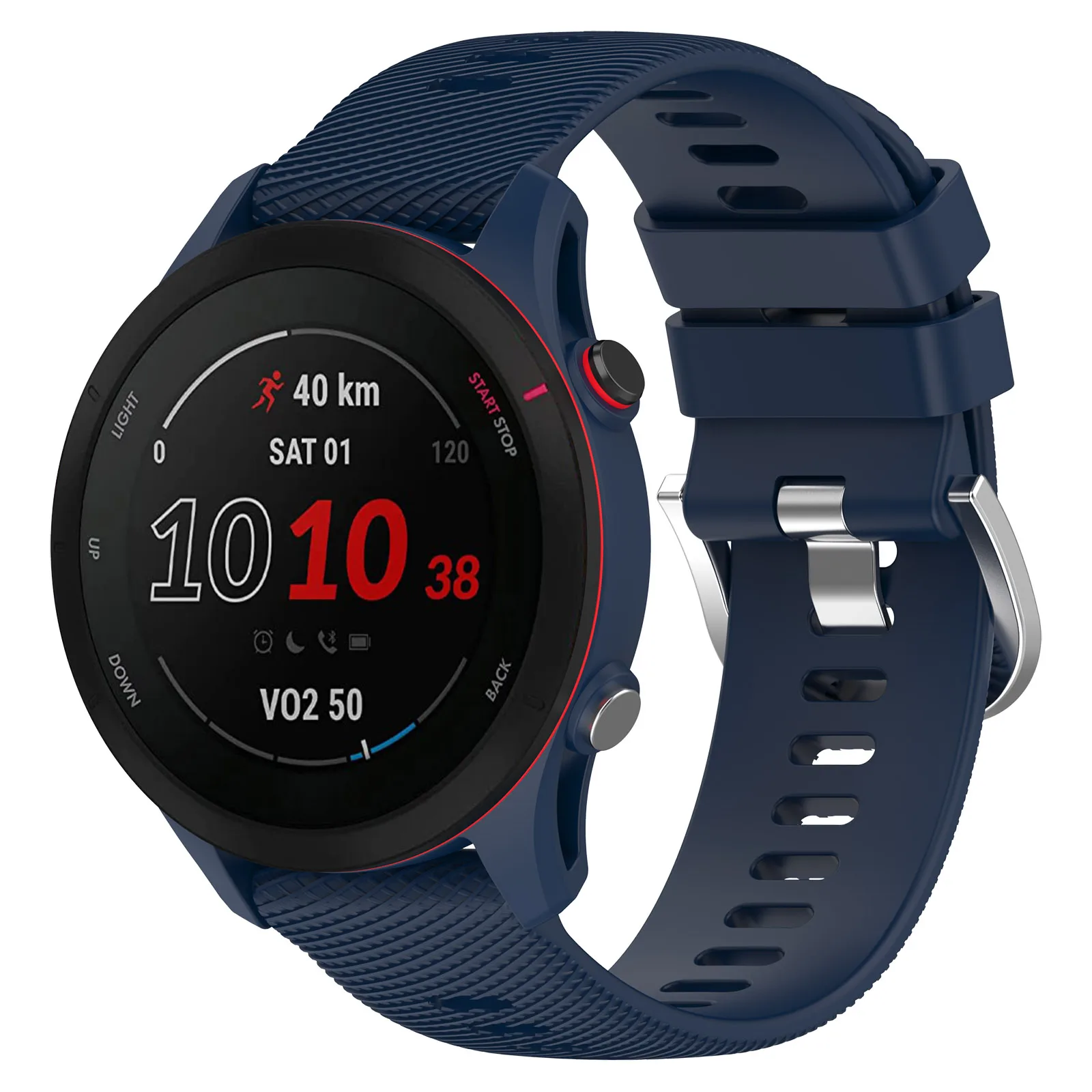 Silicone Wrist Strap For Garmin Forerunner 255 265 255S 265S 165 55 645 Venu 3 3S 2 Plus Vivoactive 5 Smart Watch Band Bracelet