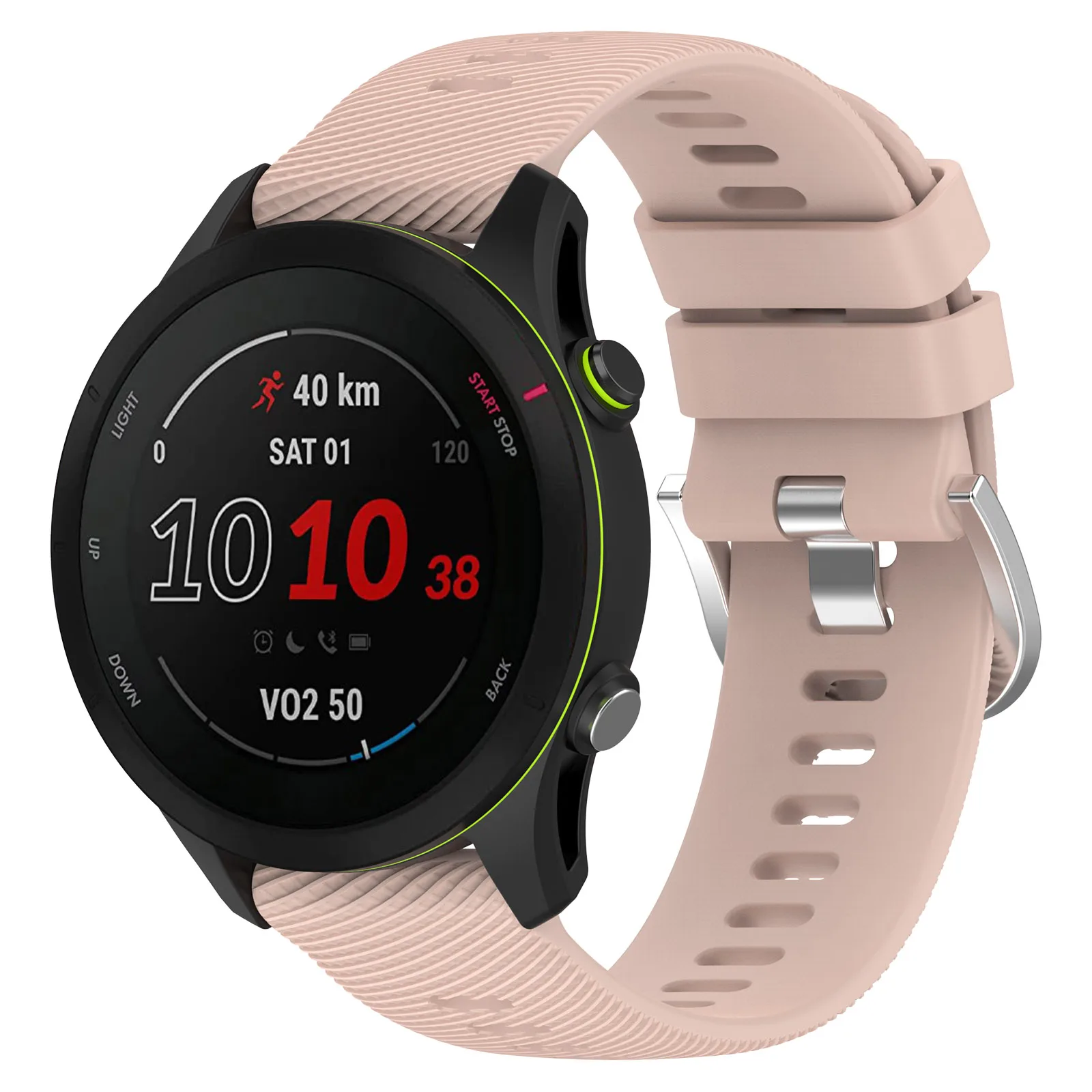 Silicone Wrist Strap For Garmin Forerunner 255 265 255S 265S 165 55 645 Venu 3 3S 2 Plus Vivoactive 5 Smart Watch Band Bracelet