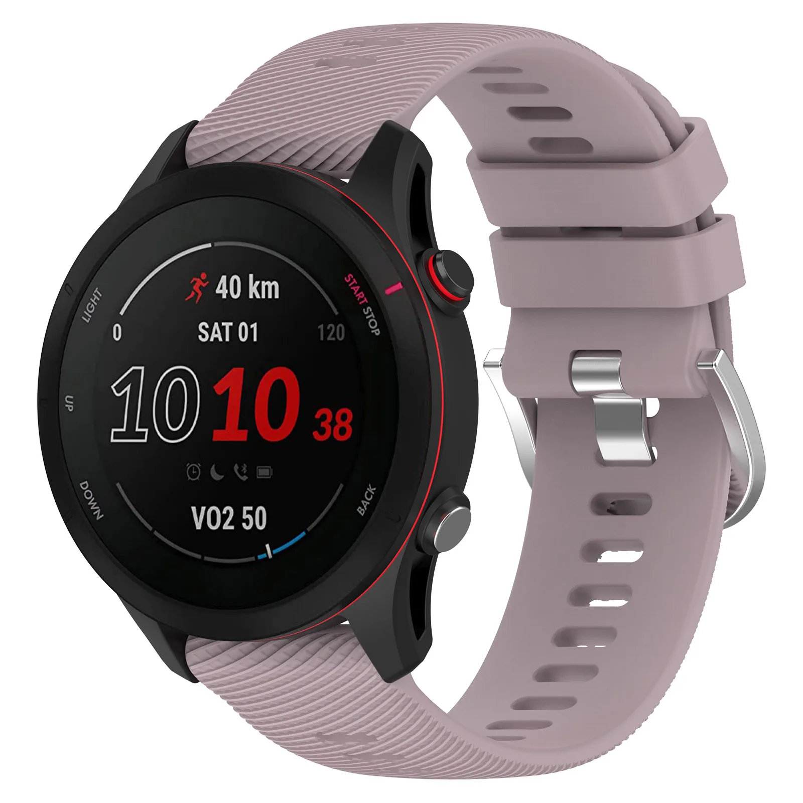 Silicone Wrist Strap For Garmin Forerunner 255 265 255S 265S 165 55 645 Venu 3 3S 2 Plus Vivoactive 5 Smart Watch Band Bracelet