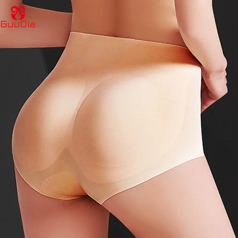 GUUDIA Padded Panties Butt Enhancer Bigger Butt Enhance Fake Booty Underwear Peach Ass Shaper Briefs Sexy Bum Shaping Bottom