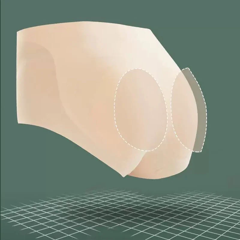 GUUDIA Padded Panties Butt Enhancer Bigger Butt Enhance Fake Booty Underwear Peach Ass Shaper Briefs Sexy Bum Shaping Bottom