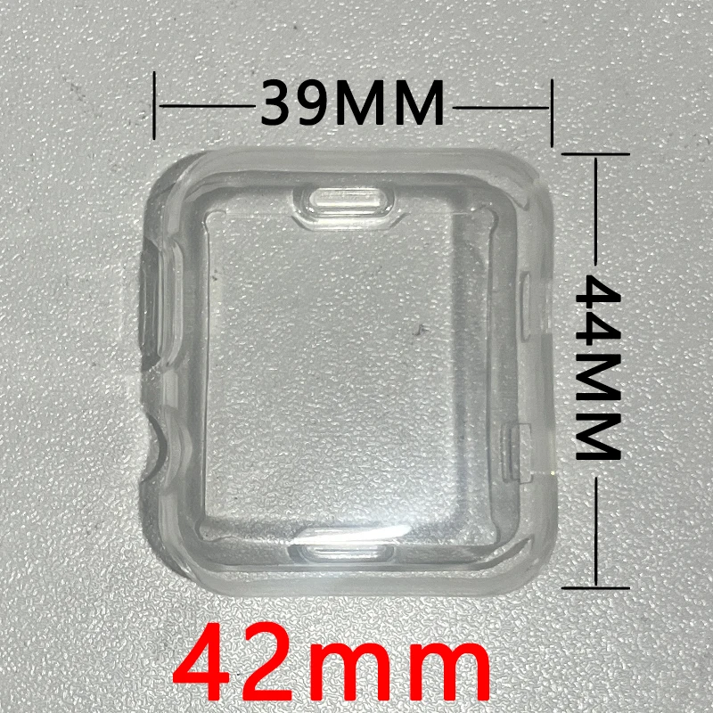 Watch Case for Apple Watch Ultra 4/3/2 49MM Series 8 7 SE 6 5 45MM 41MM 44MM 40MM Transparent Cover Apple Watch Screen Protector