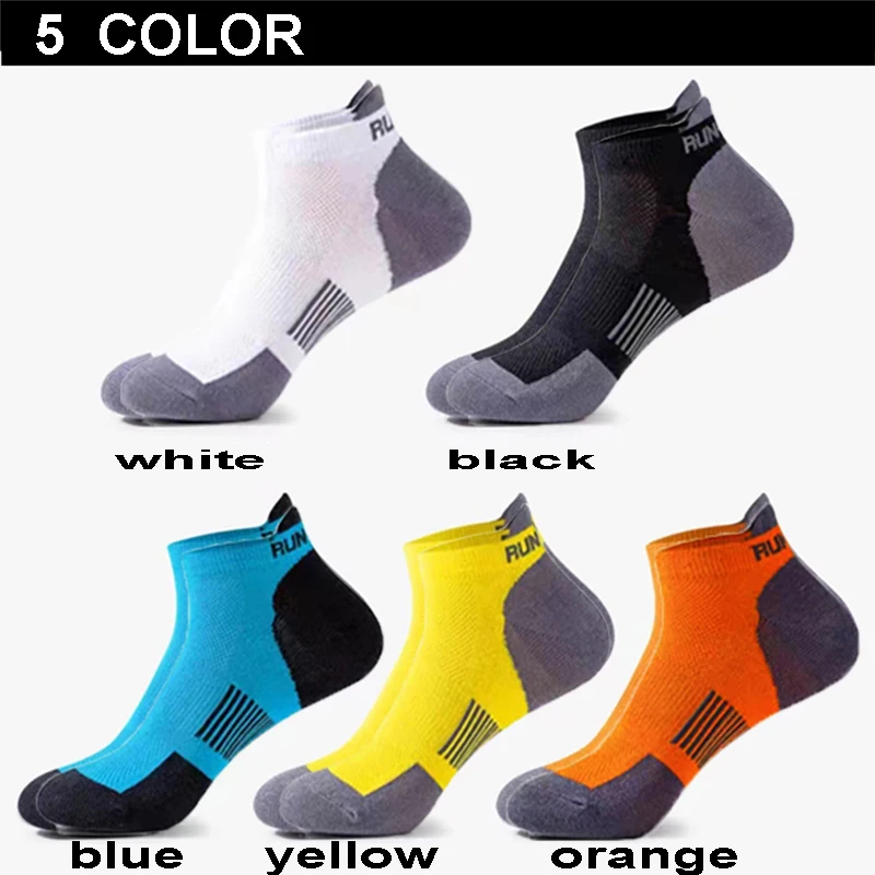 5/10 Pairs Men's Breathable Ankle Socks Mesh Casual Athletic Sports Short Socks Thin Cut for Summer Size 38-45