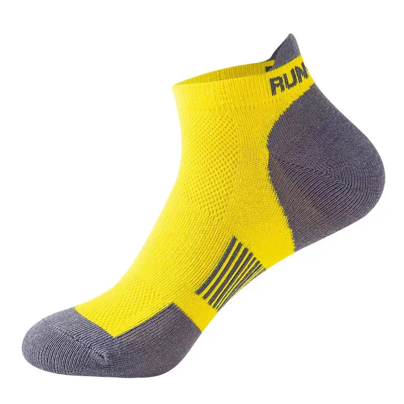 5/10 Pairs Men's Breathable Ankle Socks Mesh Casual Athletic Sports Short Socks Thin Cut for Summer Size 38-45